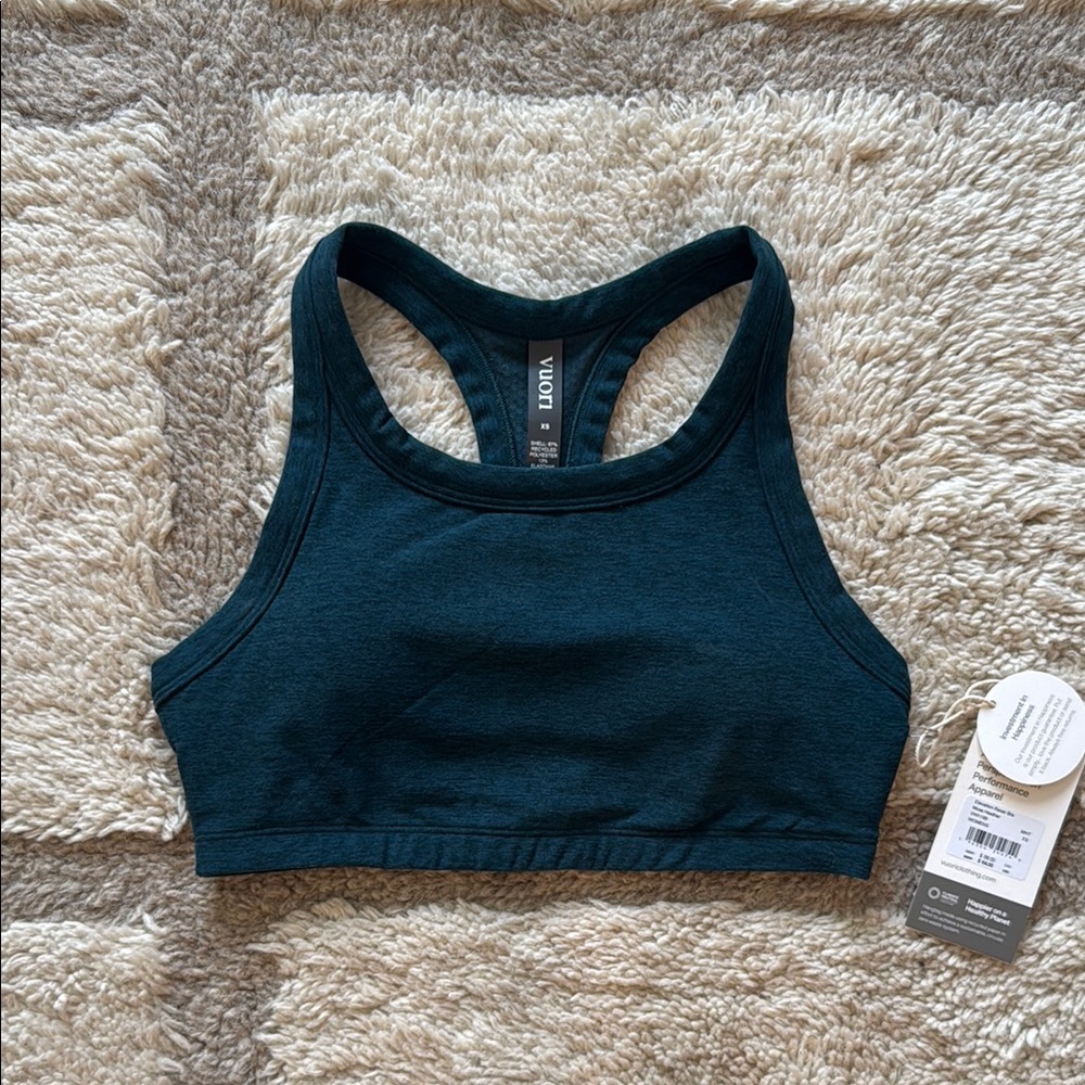 Vuori Women's dark green Sports Bra